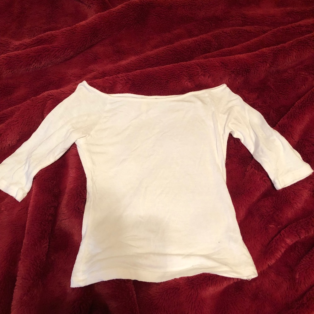 Bp Nordstrom Frenchi White Top